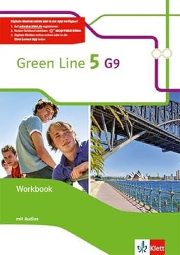 Green Line 5 G9: Workbook mit Audios Klasse 9 (Green Line G9. Ausgabe ab 2015)