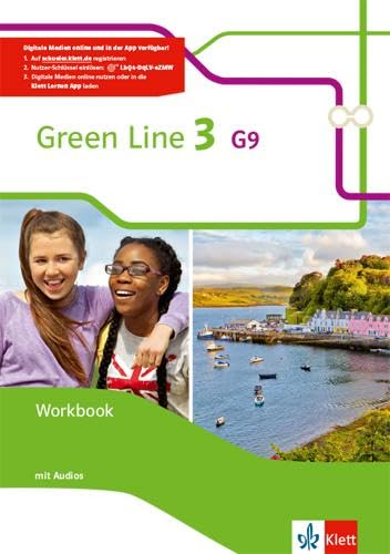 Green Line 3 G9: Workbook mit Audios Klasse 7 (Green Line G9. Ausgabe ab 2015)