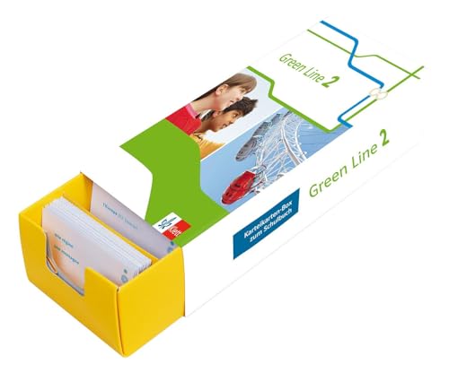 Klett Green Line 2 G8 Klasse 6 - Vokabel-Lernbox zum Schulbuch: Englisch passend zum Lehrwerk üben: Karteikarten-Box zum Schulbuch von Klett Lerntraining
