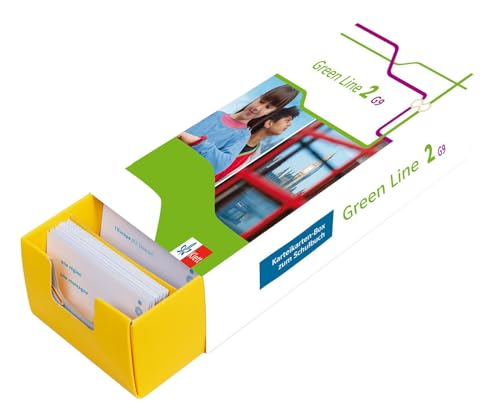 Klett Green Line 2 G9 Klasse 6 - Vokabel-Lernbox zum Schulbuch: Englisch passend zum Lehrwerk üben: Karteikarten-Box zum Schulbuch