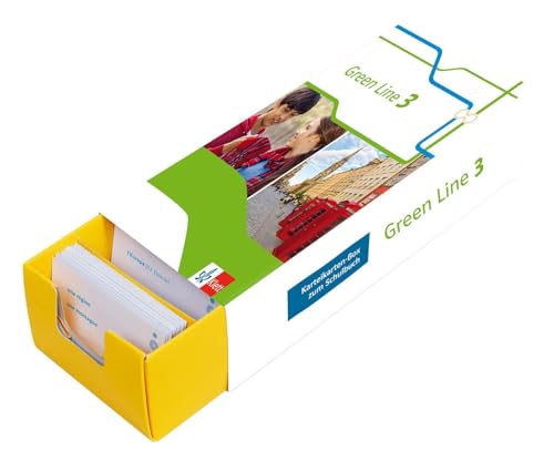 Klett Green Line 3 G8 Klasse 7 - Vokabel-Lernbox zum Schulbuch: Englisch passend zum Lehrwerk üben: Karteikarten-Box zum Schulbuch
