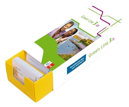 Klett Green Line 3 G9 Klasse 7 - Vokabel-Lernbox zum Schulbuch: Englisch passend zum Lehrwerk üben: Karteikarten-Box zum Schulbuch Klett Green Line 3 G9 Klasse 7 - Vokabel-Lernbox zum Schulbuch: Englisch passend zum Lehrwerk üben: Karteikarten-Box zum Schulbuch