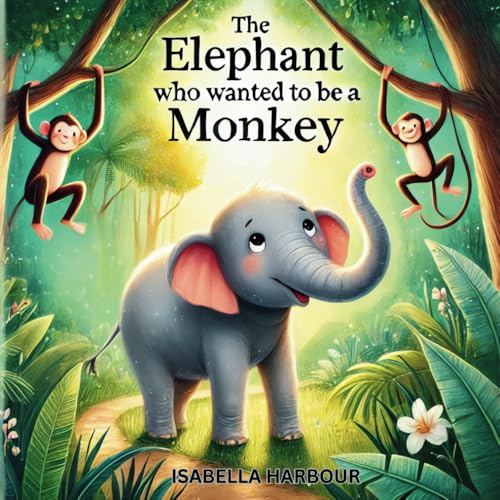The Elephant Who Wanted to Be a Monkey: A Fun Jungle Adventure Picture Book for Kids Ages 3-5. A Heartwarming Story About Self-Acceptance, Friendship, and Embracing Who You Are The Elephant Who Wanted to Be a Monkey: A Fun Jungle Adventure Picture Book for Kids Ages 3-5. A Heartwarming Story About Self-Acceptance, Friendship, and Embracing Who You Are von Independently published