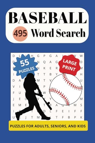 Baseball 495 Word Search: A fun way to learn more about the great game of baseball and to be reminded. Baseball 495 Word Search: A fun way to learn more about the great game of baseball and to be reminded. von Independently published
