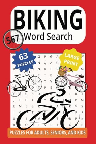 Biking 567 Word Search: For Cyclists Who Love the Thrill of Riding! No Helmet Required! Biking 567 Word Search: For Cyclists Who Love the Thrill of Riding! No Helmet Required! von Independently published