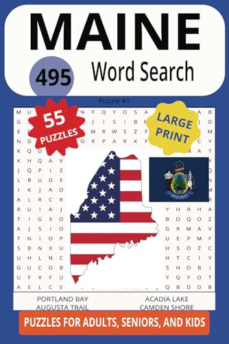 MAINE 495 WORD SEARCH: Search Deep In The Forests Of Pine Trees For These Brain Boosters! MAINE 495 WORD SEARCH: Search Deep In The Forests Of Pine Trees For These Brain Boosters! von Independently published