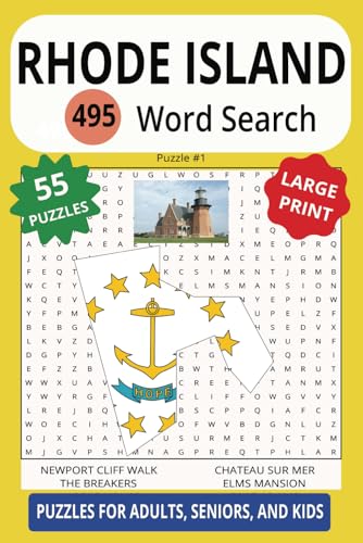 RHODE ISLAND 495 WORD SEARCH: Your Brain Will Be Surfing With This Ocean State Puzzle! RHODE ISLAND 495 WORD SEARCH: Your Brain Will Be Surfing With This Ocean State Puzzle! von Independently published