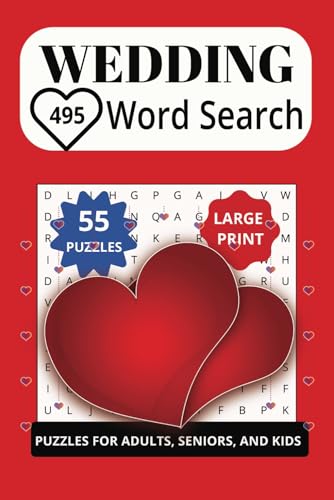 Wedding 495 Word Search: A fun book for the bride or groom while preparing for their special day or to take on their honeymoon. Also great bachelorette party gifts! Wedding 495 Word Search: A fun book for the bride or groom while preparing for their special day or to take on their honeymoon. Also great bachelorette party gifts! von Independently published