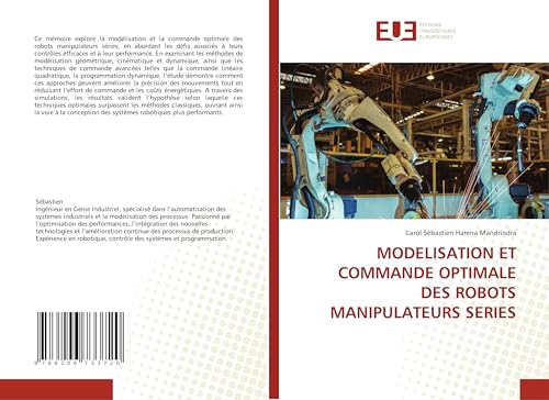 MODELISATION ET COMMANDE OPTIMALE DES ROBOTS MANIPULATEURS SERIES