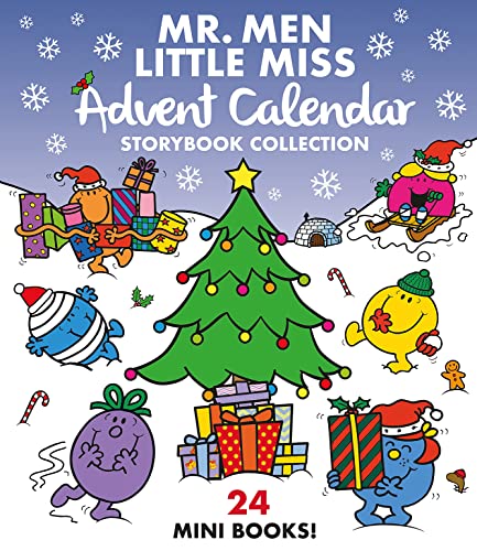 Mr. Men Little Miss Advent Calendar: Storybook collection containing 24 brilliantly funny illustrated kids books to count down to Christmas 2023 von Farshore
