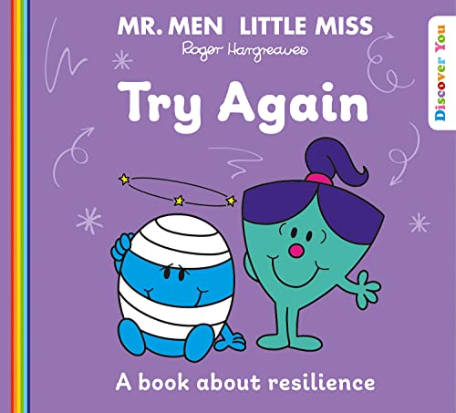 Mr. Men Little Miss: Try Again: A Book about Resilience from the New Illustrated Children’s Series for 2022 about Feelings (Mr. Men and Little Miss Discover You) von Farshore