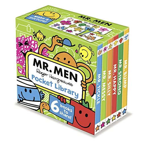 Mr. Men: Pocket Library: Six board books for toddlers to enjoy