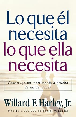 Lo Que El Necesita, Lo Que Ella Necesita/ His Needs, Her Needs: Construya un matrimonio a prueba de infidelidades / Building an Affair-Proof Marriage Lo Que El Necesita, Lo Que Ella Necesita/ His Needs, Her Needs: Construya un matrimonio a prueba de infidelidades / Building an Affair-Proof Marriage