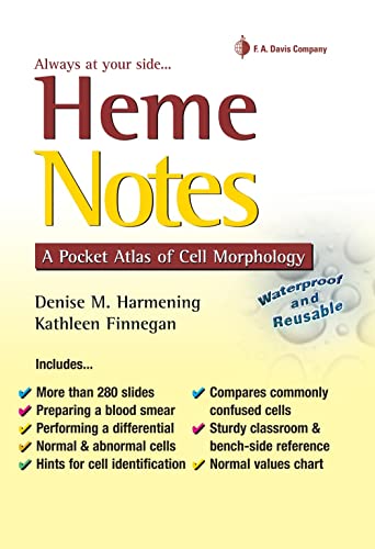 Heme Notes 1e a Pocket Atlas of Cell Morphology von F. A. Davis Company