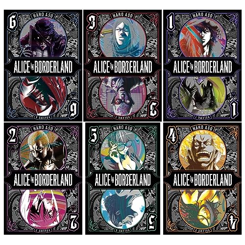 Alice in Borderland 6 Books Collection Set (Volumes 1-6) by Haro Aso