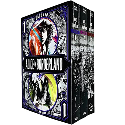 Alice in Borderland Volume 1-3 Collection 3 Books Set By Haro Aso