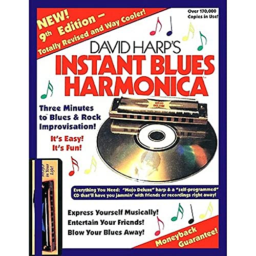 David Harp's Instant Blues Harmonica: 9th Edition von HAL LEONARD PUB CO