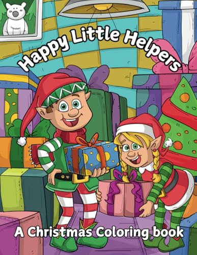 Happy Little Helpers Coloring Book for Kids: Fun High Quality Coloring Pages for Kids ages 8-12 von Independently published
