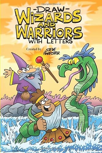 Draw Wizards and Warriors With Letters von Harptoons Publishing