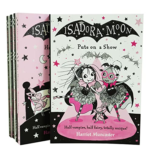 Harriet Muncaster Isadora Moon Series 2 Collection 6 Books Set (meets the Tooth Fairy, Goes to a Wedding, Goes on Holiday & More)