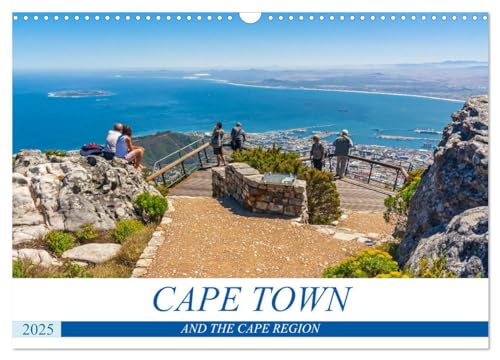 Cape Town and the Cape Region (Wall Calendar 2025 DIN A3 landscape), CALVENDO 12 Month Wall Calendar: Photo tour through and around Cape Town.