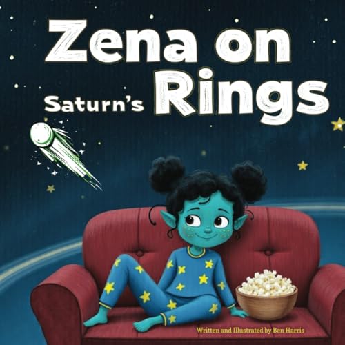 Zena On Saturn's Rings von Illusion Artisan