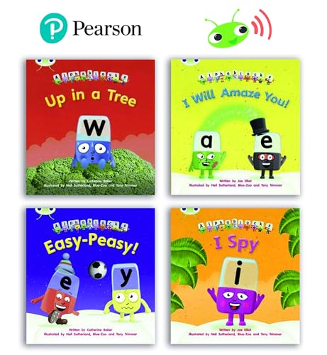 Learn to Read at Home with Bug Club Phonics Alphablocks: Phase 5 - Year 1, term 2 (4 fiction books) von Pearson Education Limited