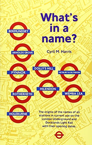 What's in a Name?: Origins of Station Names on the London Underground