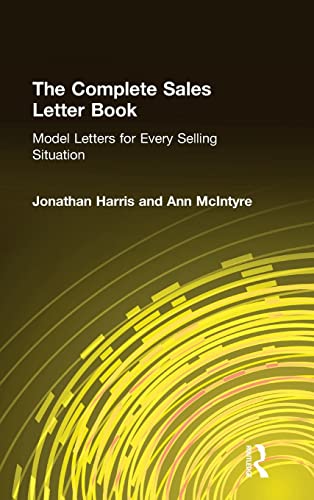 The Complete Sales Letter Book: Model Letters for Every Selling Situation von Routledge