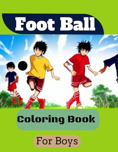 Football Coloring Books For Boys: Amazing Coloring Pages With Teams Logos, Players, And More To Coloring: Fantastic Gift Or Present For Fans, Kids and Adults, von Independently published