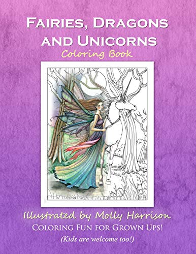 Fairies, Dragons and Unicorns: by Molly Harrison Fantasy Art