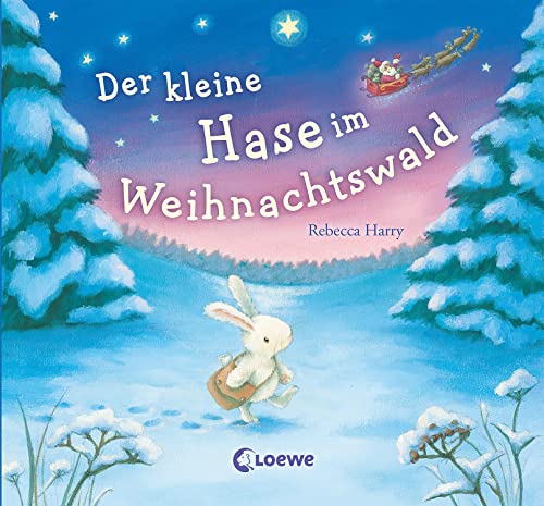 Der kleine Hase im Weihnachtswald: Mini-Ausgabe - Bilderbuch für Kinder ab 3 Jahre von LOEWE