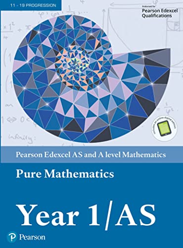 Edexcel AS and A level Mathematics Pure Mathematics Year 1/AS Textbook + e-book, m. 1 Beilage, m. 1 Online-Zugang; .: Textbook + e-book. Mit Online-Zugang (A level Maths and Further Maths 2017)