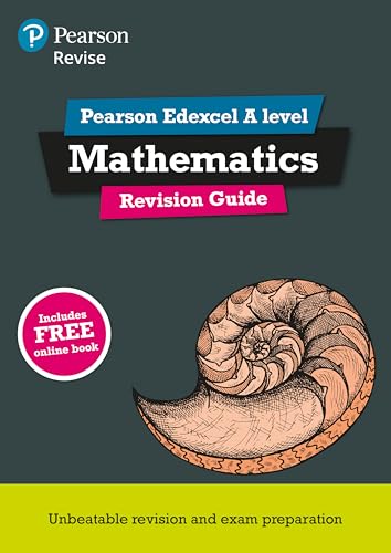 Revise Edexcel A level Mathematics Revision Guide: includes online edition (Pearson Revise) von Pearson Education Limited