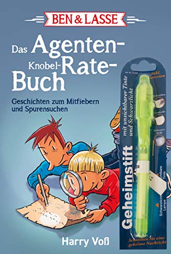 Ben & Lasse - Das Agenten-Knobel-Rate-Buch: Geschichten zum Mitfiebern und Spurensuchen von SCM Brockhaus, R.