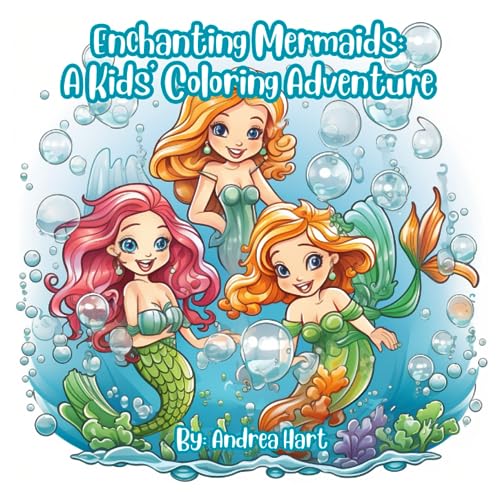 Enchanting Mermaids: A Kids' Coloring Adventure