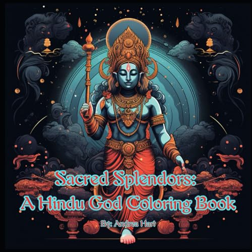 Sacred Splendors: A Hindu God Coloring Book von Independently published
