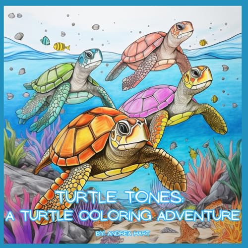 Turtle Tones: A Turtle Coloring Adventure