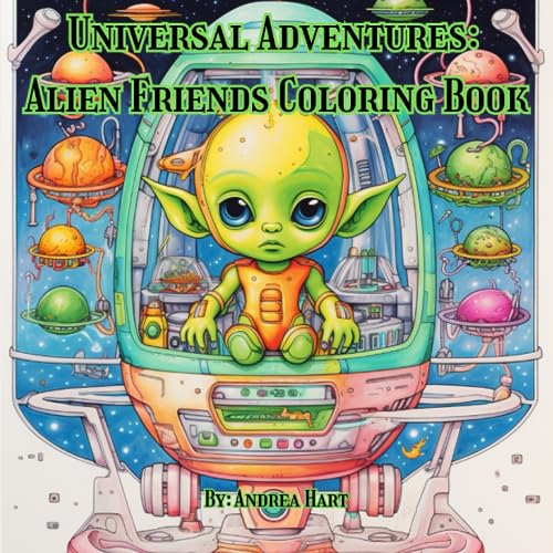 Universal Adventures: Alien Friends Coloring Book