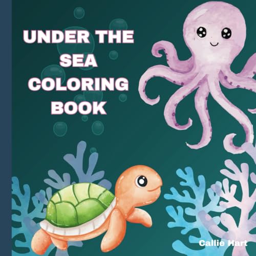 Under The Sea Coloring Book: For Preschool Children (Ages 3-5) von Independently published