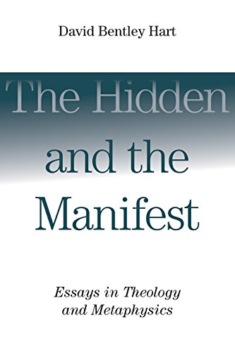 The Hidden and the Manifest: Essays in Theology and Metaphysics von William B. Eerdmans Publishing Company