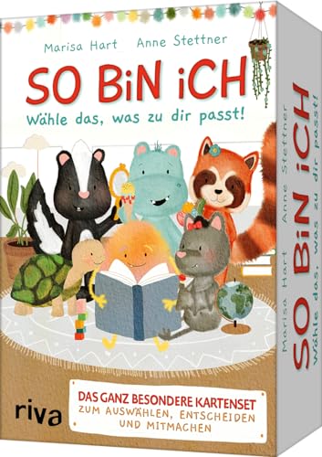 So bin ich – Das ganz besondere Kartenset zum Auswählen, Entscheiden und Mitmachen: | Zum »SPIEGEL«-Bestseller. Selbstwahrnehmung und Selbstvertrauen stärken. Für Kinder ab 3 Jahren. von RIVA