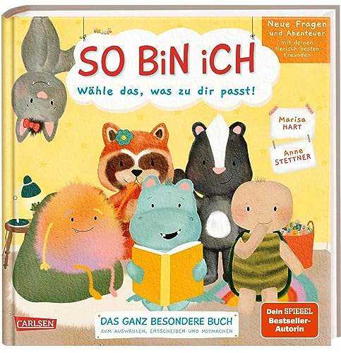 So bin ich - Neue Fragen und Abenteuer mit deinen tierisch besten Freunden: Band 2 Das ganz besondere Buch zum Auswählen, Entscheiden und Mitmachen - ... der Kinder und lädt zum Dialog ein So bin ich - Neue Fragen und Abenteuer mit deinen tierisch besten Freunden: Band 2 Das ganz besondere Buch zum Auswählen, Entscheiden und Mitmachen - ... der Kinder und lädt zum Dialog ein