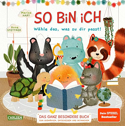 So bin ich - Wähle das, was zu dir passt: Das ganz besondere Buch zum Auswählen, Entscheiden und Mitmachen | Interaktives Vorlesebuch nach neuem ... der Kinder und lädt zum Dialog ein