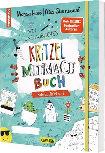 #buch4you: Dein unglaubliches Kritzel-Mitmach-Buch: Kids-Edition ab 7