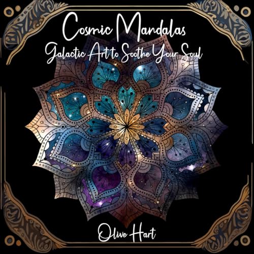 Cosmic Mandalas Galactic Art to Soothe Your Soul: A stellar coloring experience for stress relief and mindfulness von Independently published