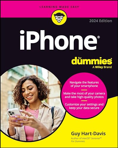 iPhone For Dummies: 2024 Edition von Wiley John + Sons