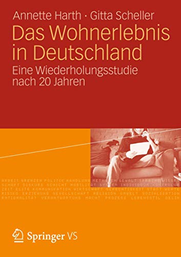 Das Wohnerlebnis in Deutschland: Eine Wiederholungsstudie nach 20 Jahren von VS Verlag für Sozialwissenschaften