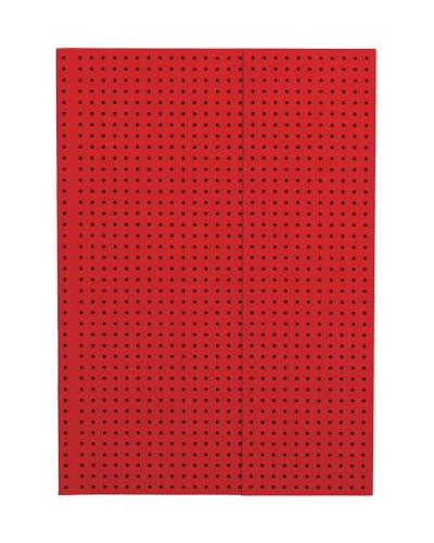 Red on Black Journal: Unlined A5 (Circulo) von Paperblanks