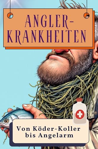 Angler-Krankheiten - Genial lustiges Humorbuch - das perfekte Geschenk für Weihnachten und Geburtstag: Von Köder-Koller bis Angelarm von FlipFlop
